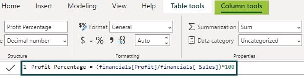 Power Bi Dax - Calculation - Step 3