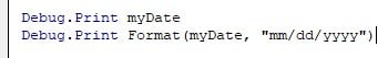VBA format - use - Step 6