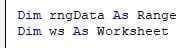 VBA format - use - fixed format - Step 2