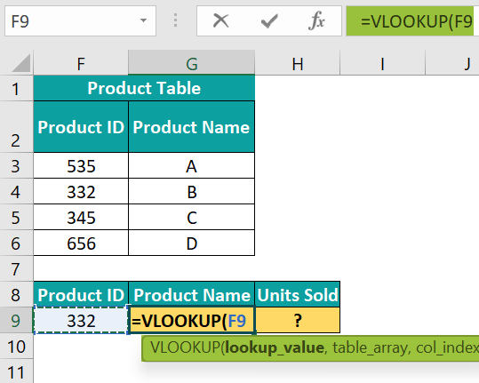 Example 1 - Method 1 - Step 2