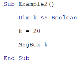 Example 2 - 1