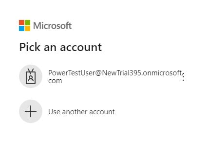 Power BI Reports - services - Step 1 - already account