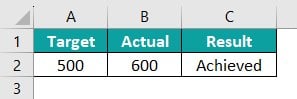 VBA Boolean - If Condition - Output