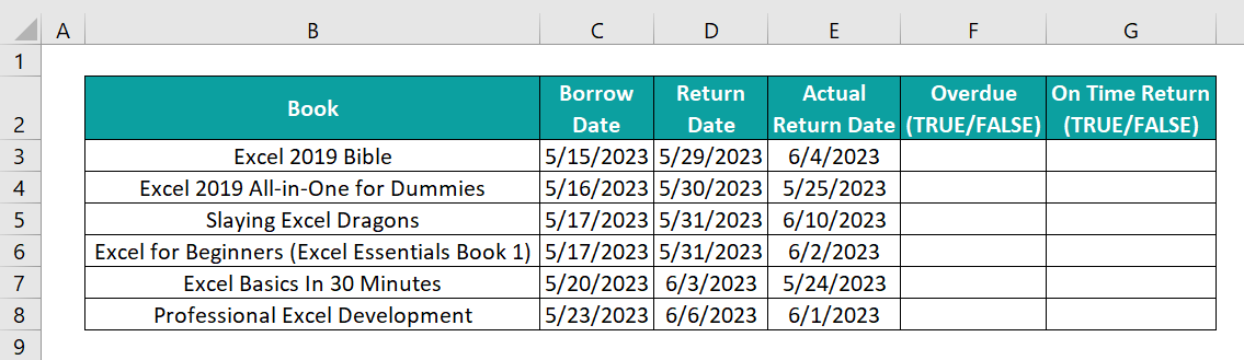 Compare If Date is Greater or Smaller - Example 1