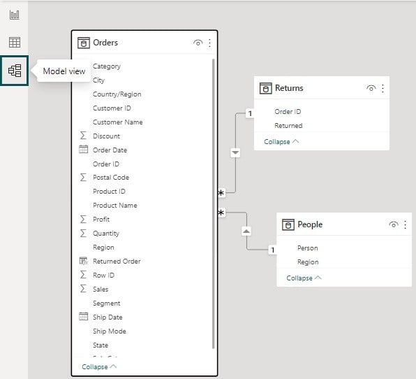 Power BI IF Statement - Example 2 - Step 1