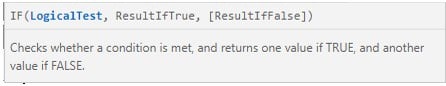 Power BI IF Statement - IF Function