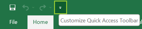 Save As Shortcut in Excel - Method 2 - 1