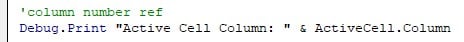 Column Number