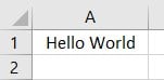 VBA Active Cell - Cell Reference