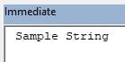 VBA Active Cell Intro - Output