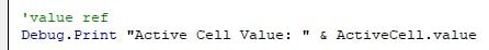 Parameters - Value
