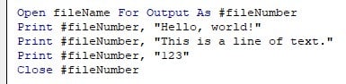 VBA ChDir - Example 1 - Step 5