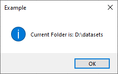 VBA ChDir Intro - Output