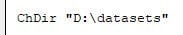 VBA ChDir - Step 3