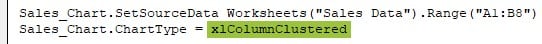 VBA Charts Example 1 - Step 9