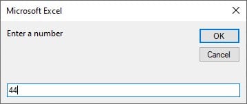 VBA Sub Call - Example 1 - Step 10 - 44