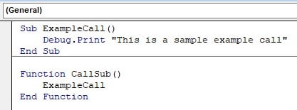 VBA Sub Call - Intro