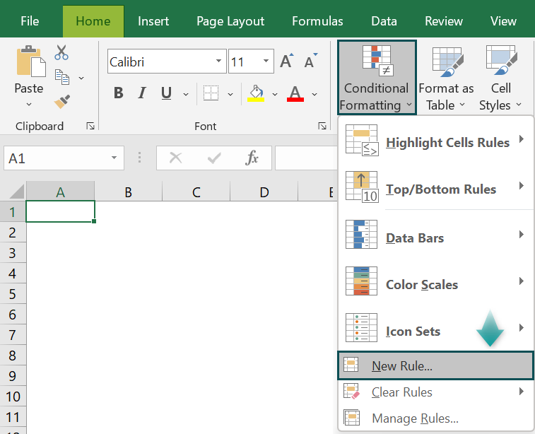 Using ISBLANK Function - Step 2