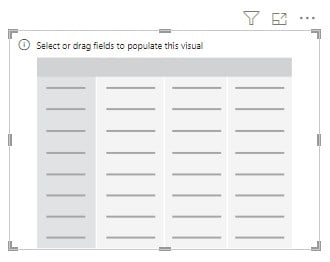 Power BI Matrix Visual - drill down - step 2