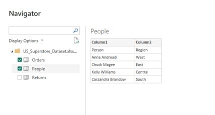 Power BI Related - Example 2 - Step 1
