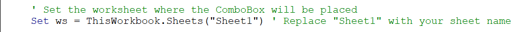 Example 1 - Step 2
