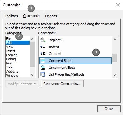 VBA Comment - Example 2 - Step 3