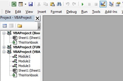 VBA Concatenate - Example 1 - Step 1