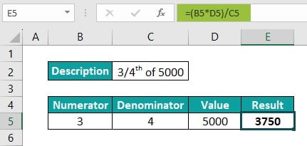 Write Formula in Excel - Example 2 - Step 3