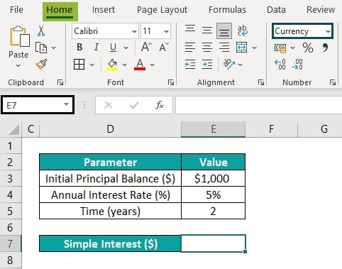 Write Formula in Excel - Example 3