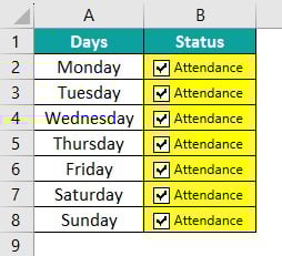 Insert Button in Excel - Example - Step 8
