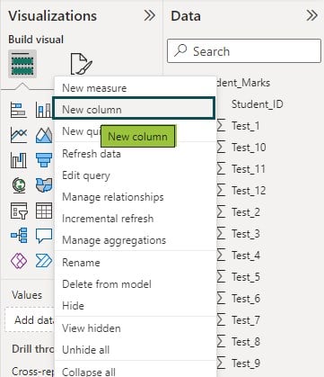 Power BI RankX - Example 1 - Step 2