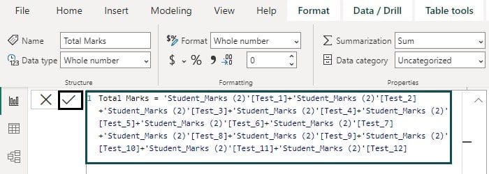 Power BI RankX - Example 1 - Step 3