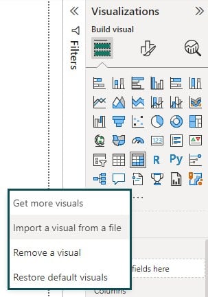 Power BI Visuals - Custom Visual