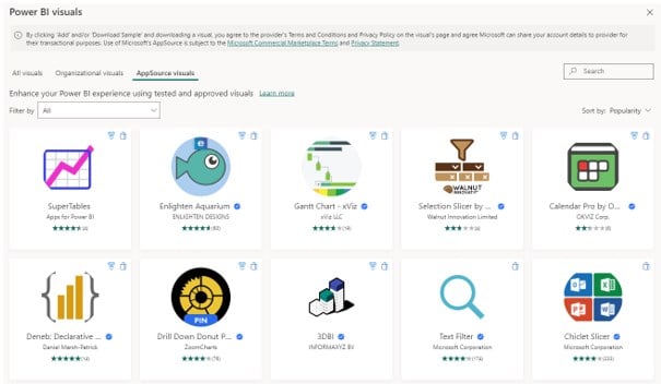 Power BI Visuals - Step 2