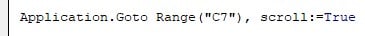VBA GoTo Statement Example 1 - Step 7