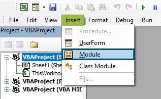 VBA MID Function - Use - Step 2