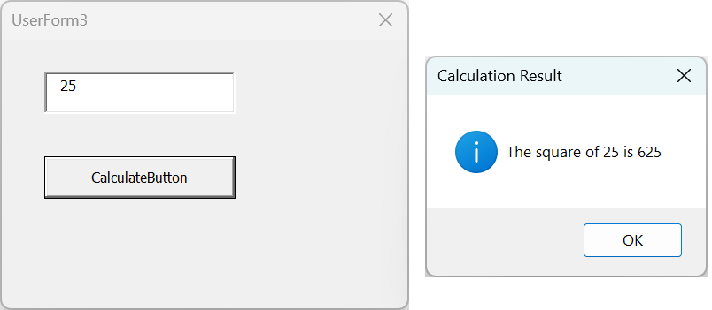 Excel VBA TextBox Definition Example - 3