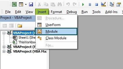 VBA Max Function - Step 2