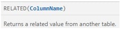 VLookup in Power BI - Related