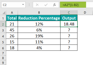 Example 3-step 3-Amount formula result