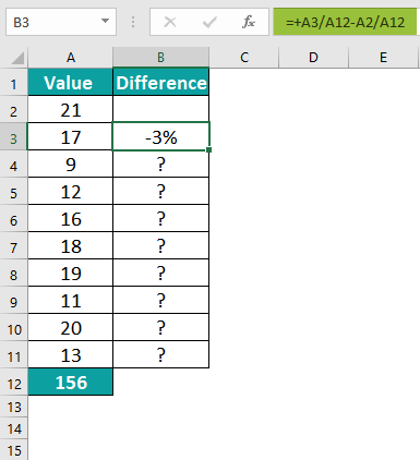 Example 2-Step2-result obtained in cell B3