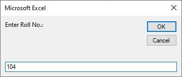 VBA Class - create custom - Roll No
