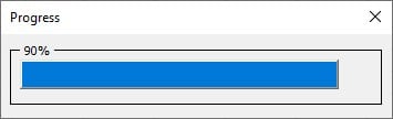 Example 2 - Step 21 - Progress