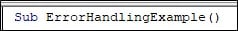 VBA String Example 2 - Step 1