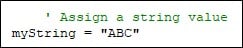 VBA String Example 2 - Step 3