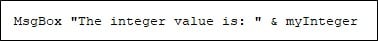 VBA String Example 2 - Step 6