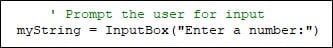 VBA String Example 3 - Step 3