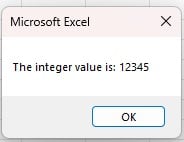 VBA String Example 3 - Step 7