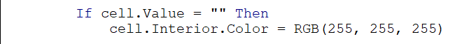 ColorIndex Vs Color in VBA Excel - Color Example - Step 7