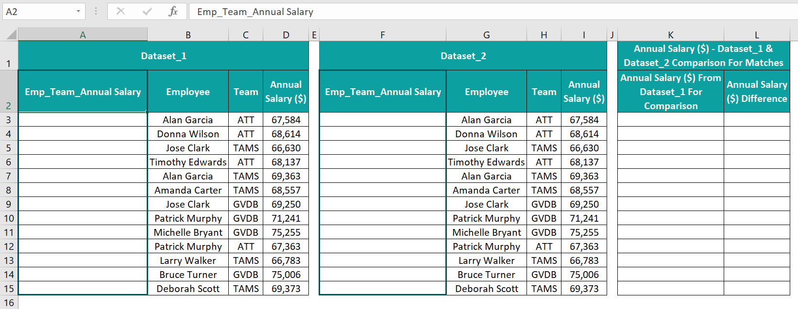 Create Your Own Lookup Value - Example 3-1 - Step 1